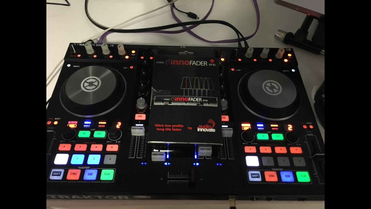 Innofader upgrade Traktor s4 MK2