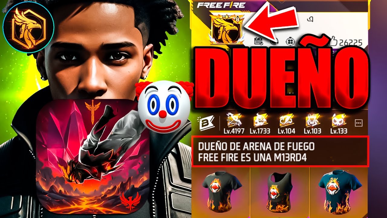 EL DUEÑO DEL JUEGO QUE DESTRUIRA A FREE FIRE!..ARENA DE FUEGO