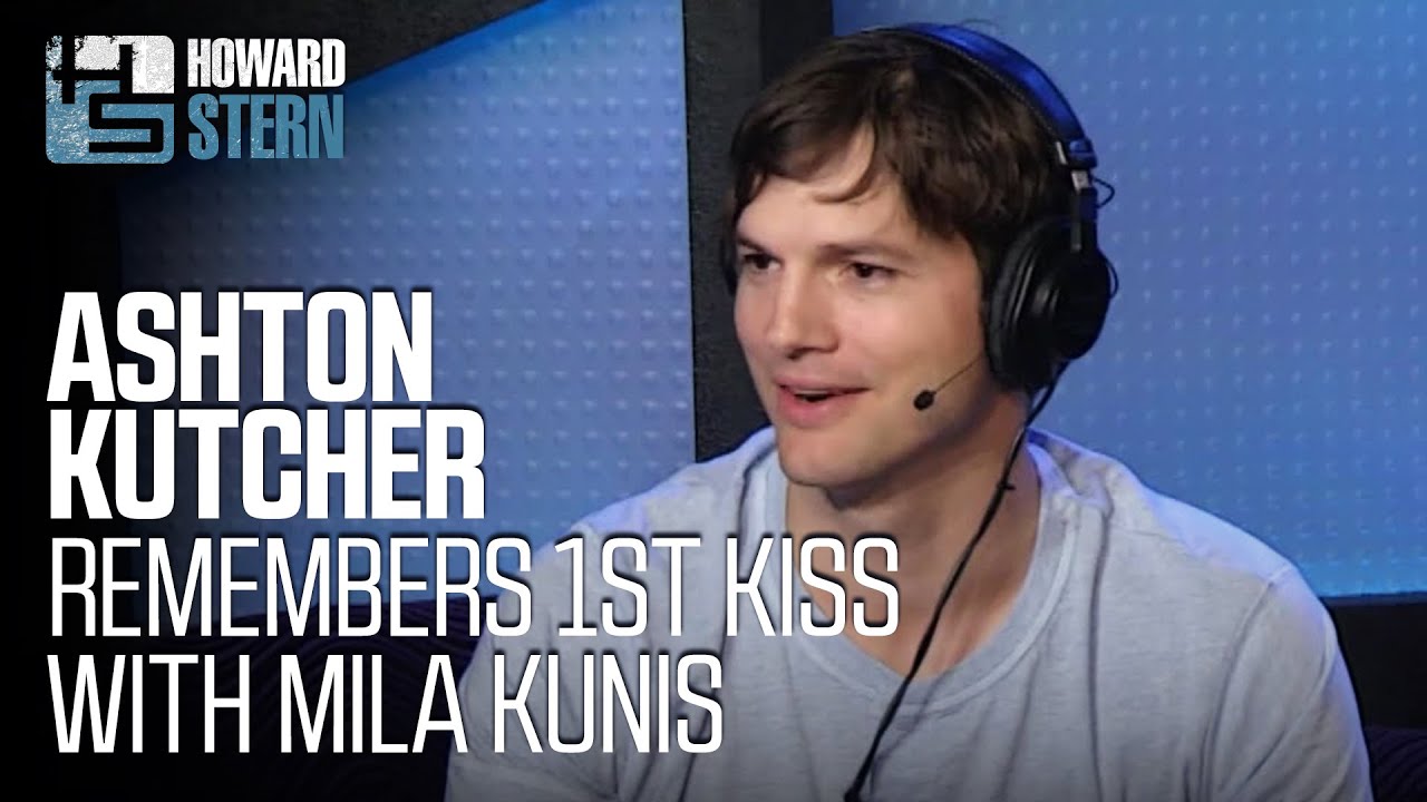 Ashton Kutcher and Mila Kunis’ 1st Kiss Happened on TV (2017)