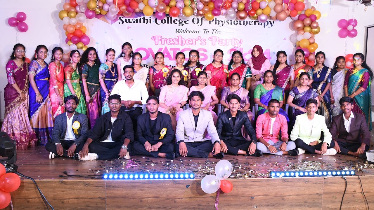 SWATHI COLLEGE OF PHYSIOTHERAPY FRESHERS PARTY 2025