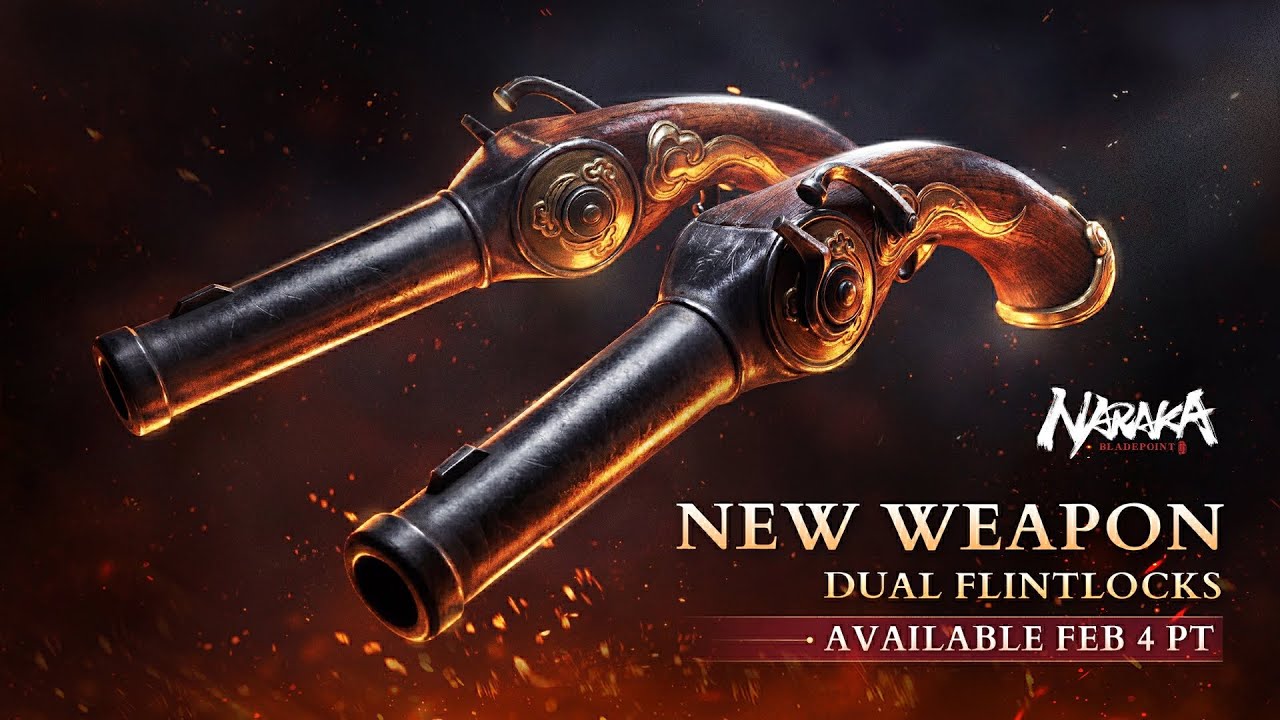 New Weapon: Dual Flintlocks Gameplay Showcase | NARAKA: BLADEPOINT