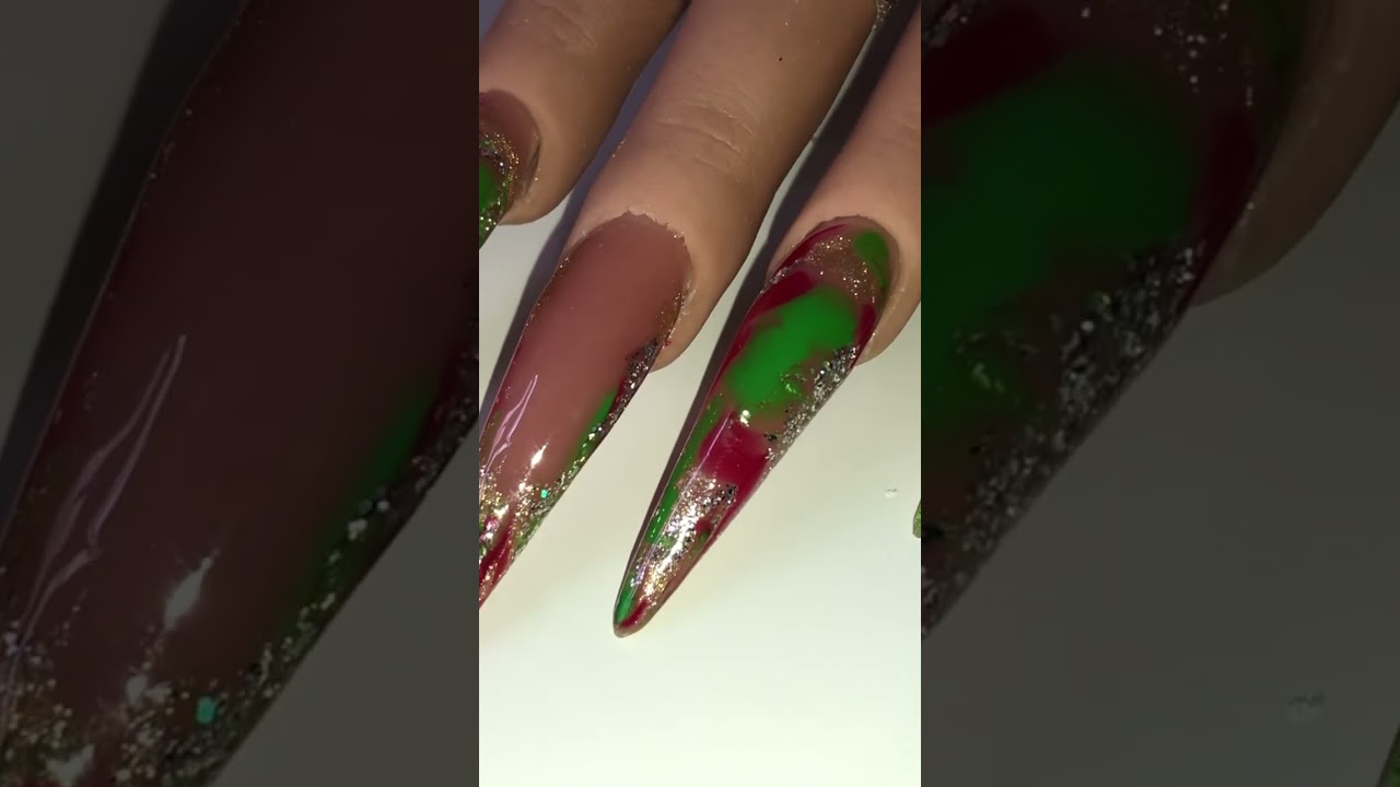💅🏾 #jamnailedit #naildesign #stilettonails