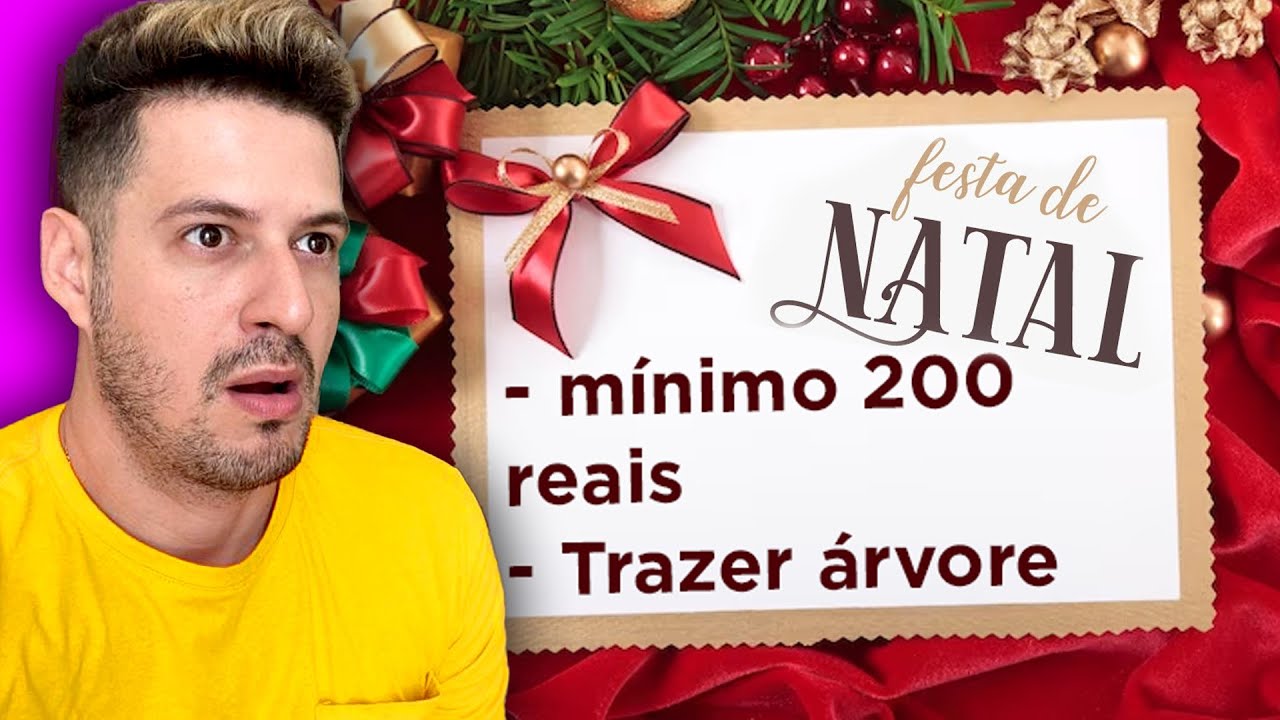 Piores convites de Natal