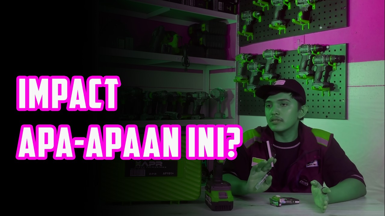 Impact Wrench Cordless APR: Harga 600 Ribuan Bisa Apa? #powertool