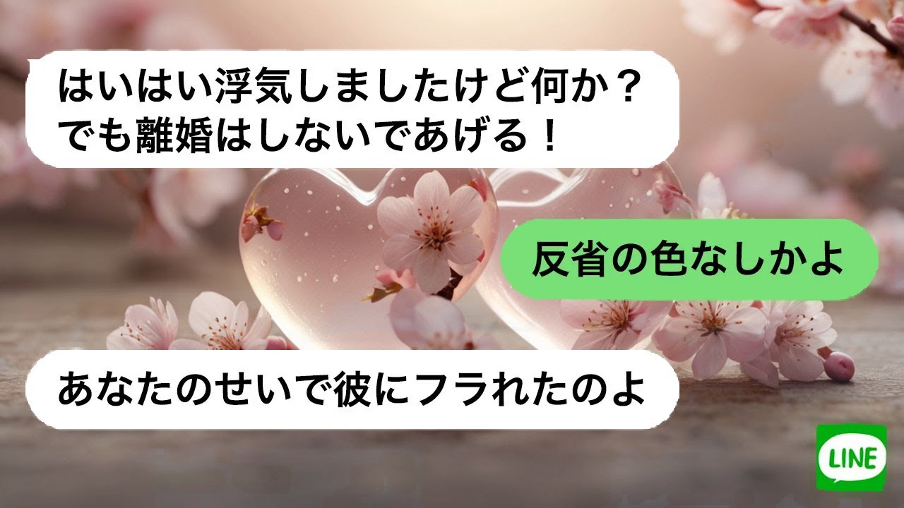 【LINE】 帰宅すると妻と相手が密会中。家を出た俺が弁護士同伴で戻ると、妻の表情はみるみる変わっていった。