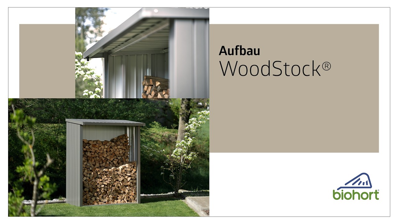 Biohort WoodStock® - Aufbau