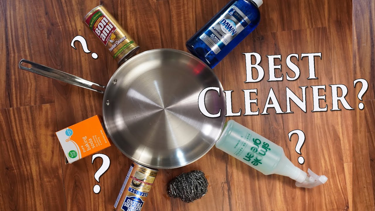 Лучший способ очистить и прокалить кастрюли из нержавеющей стали