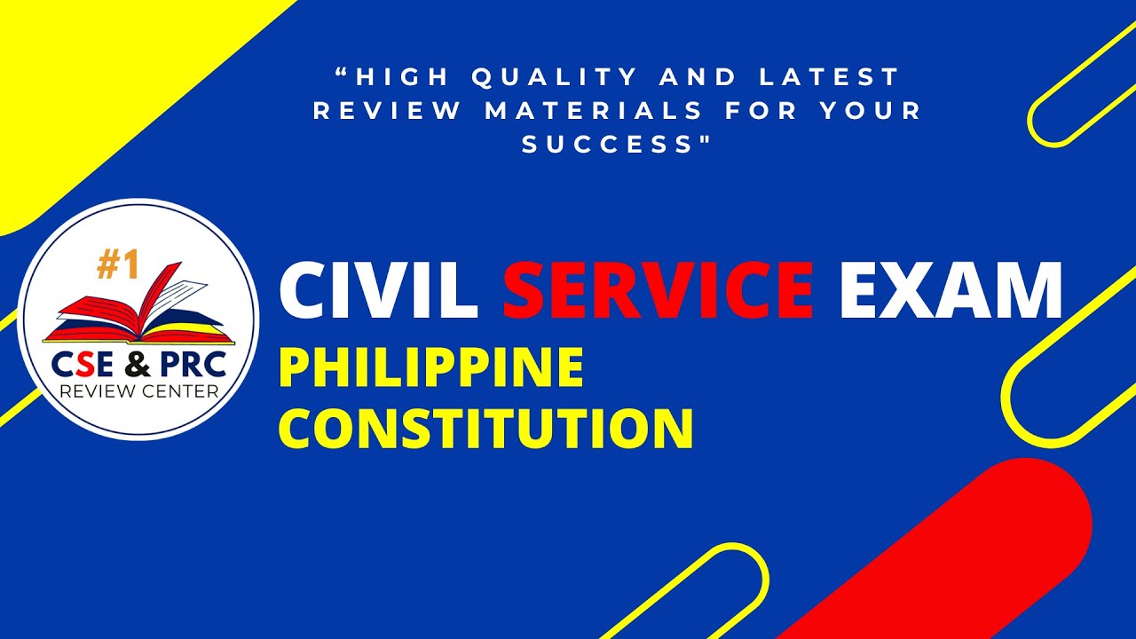 Civil Service Exam Drill for 2026 (PHILIPPINE CONSTITUTION)