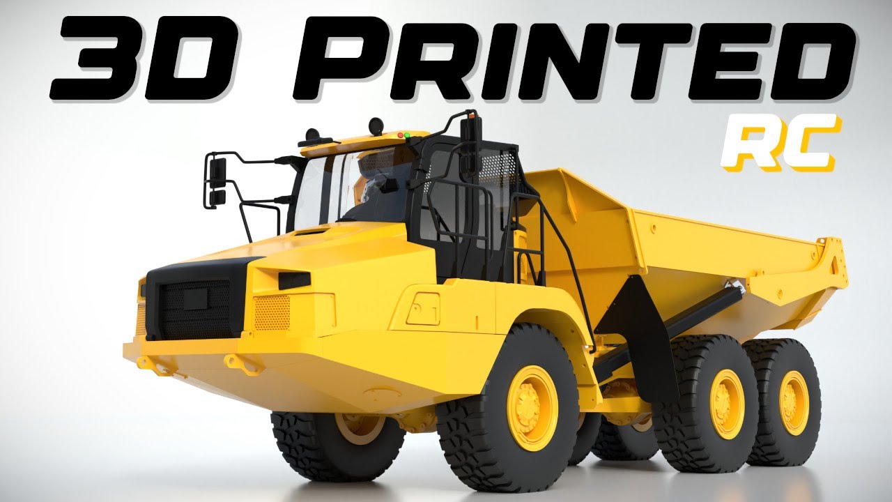 3d printed dump truck