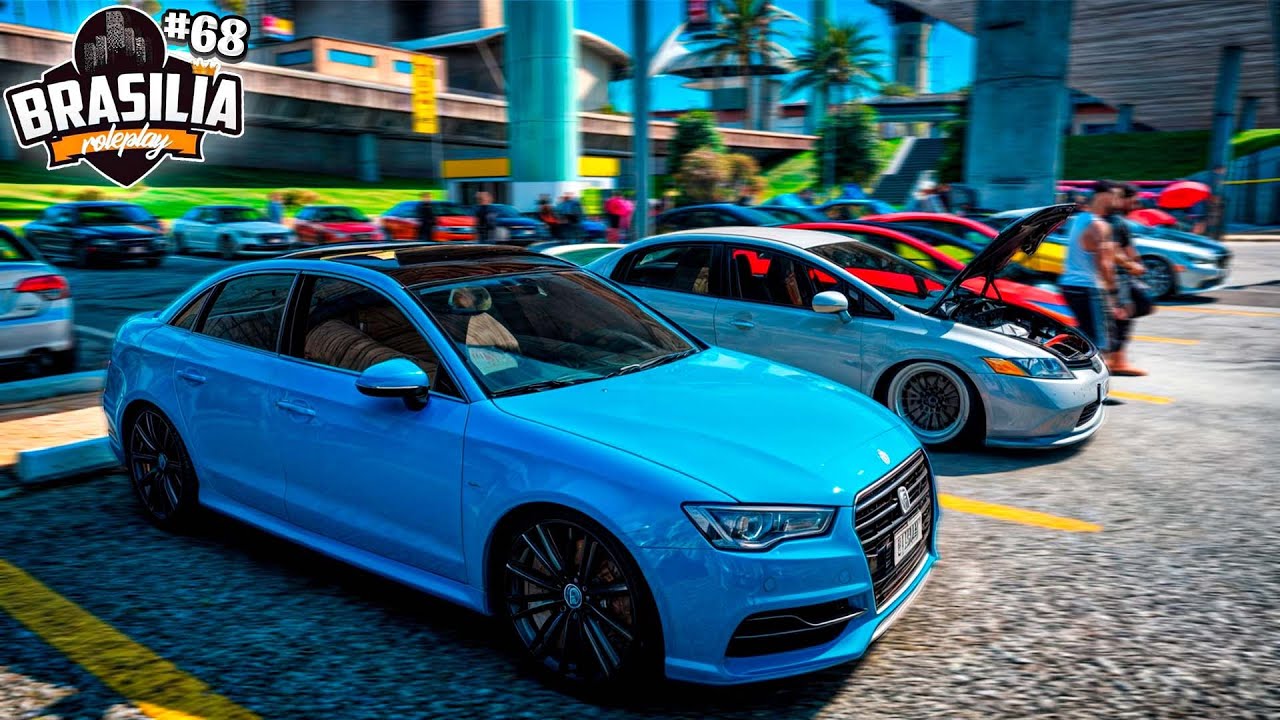 Fui no Evento de Carros com o Audi A3! - Brasília RP #68