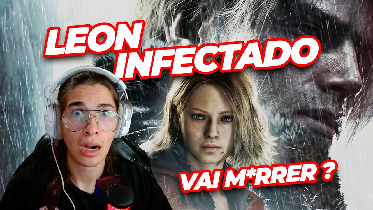 REACT AO TRAILER DE RESIDENT EVIL REQUIEM – O RETORNO DO TERROR! LEON VAI MORRER ?