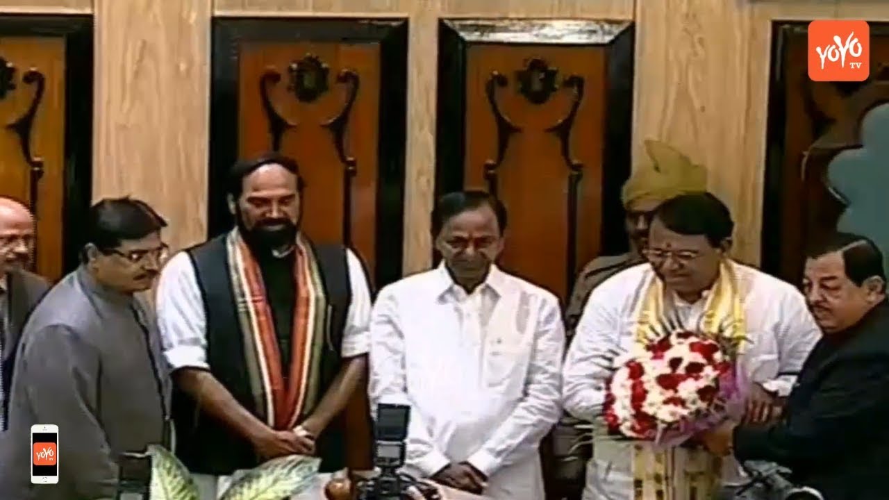 Pocharam Srinivas Reddy Takes Charge as Speaker in Telangana Assembly | CM KCR | YOYO TV Channel