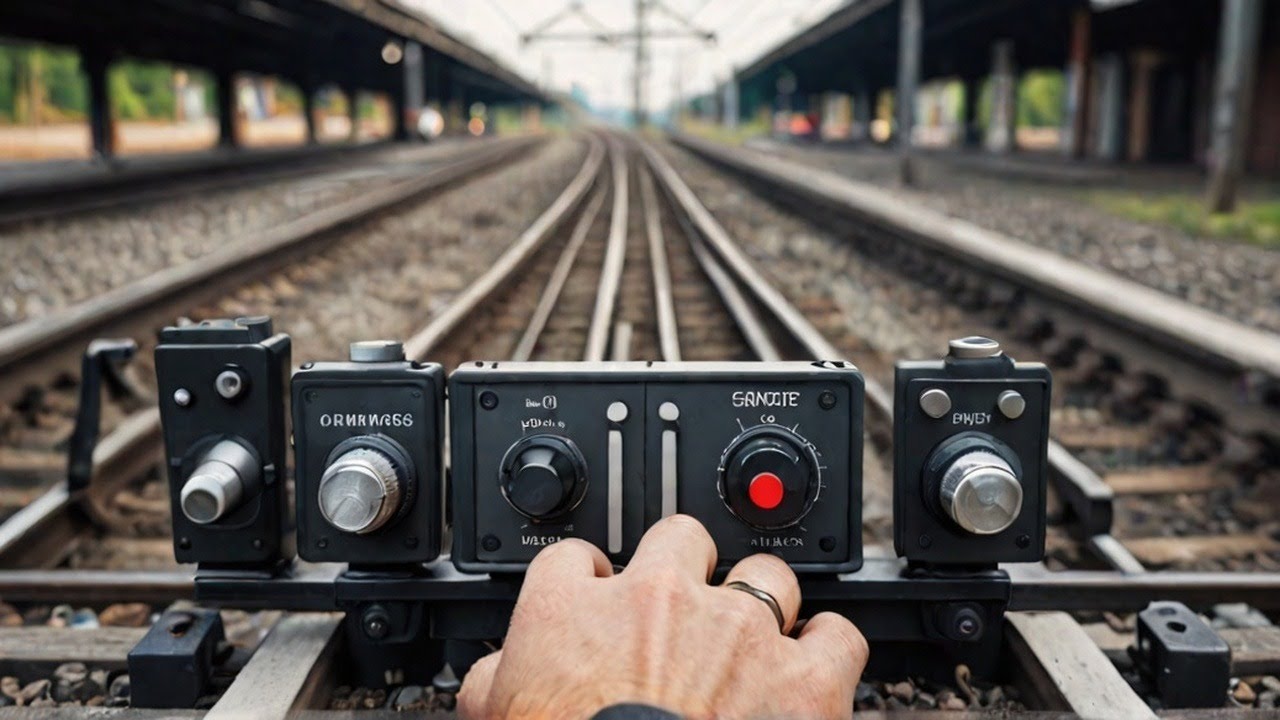 Railway Line Crossings | How train change the track