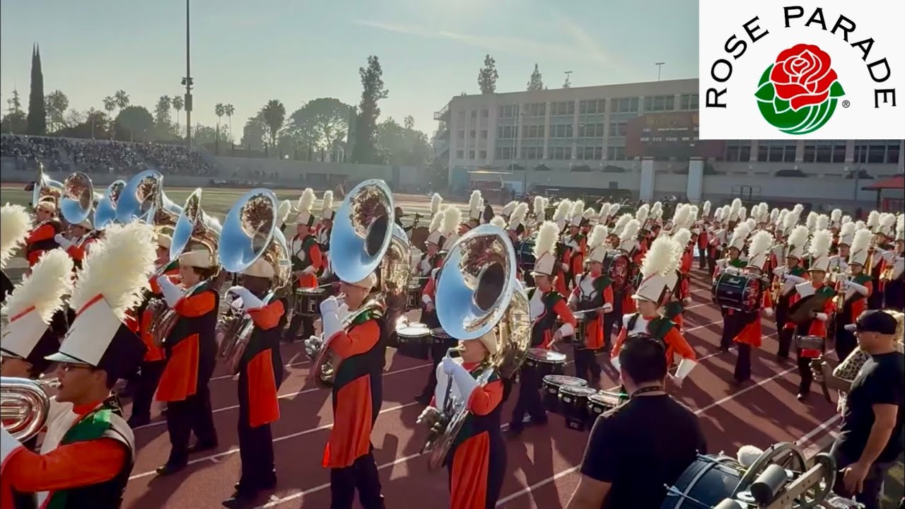 Seminole High School Warhawk Marching Band - Rose Parade BANDFEST 2025