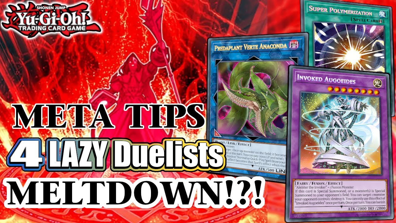 Yugioh | Magical Meltdown and Responding to Fusion Summons | Shaddoll Fusion | Verte Anaconda