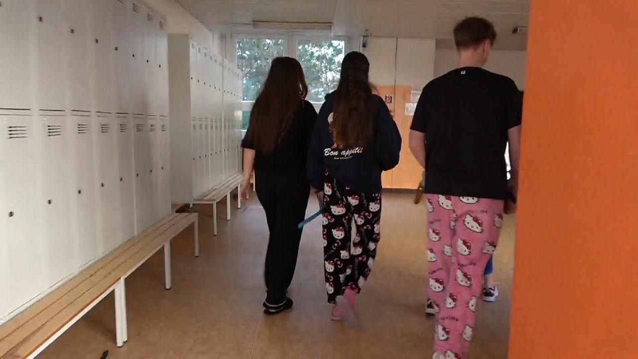 Žiaci ZŠ P. Horova v pyžamách...