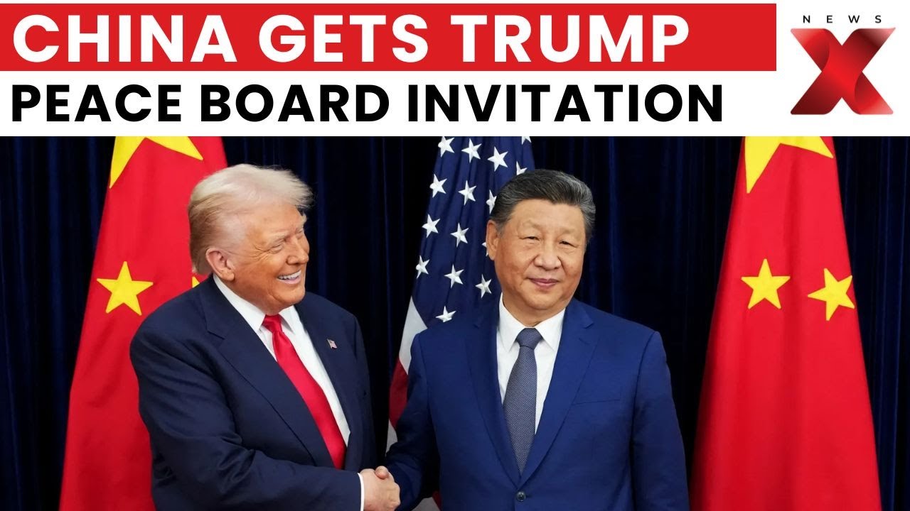 Trump World War: China receives trump's 'Board fo Peace' Invitation | NewsX