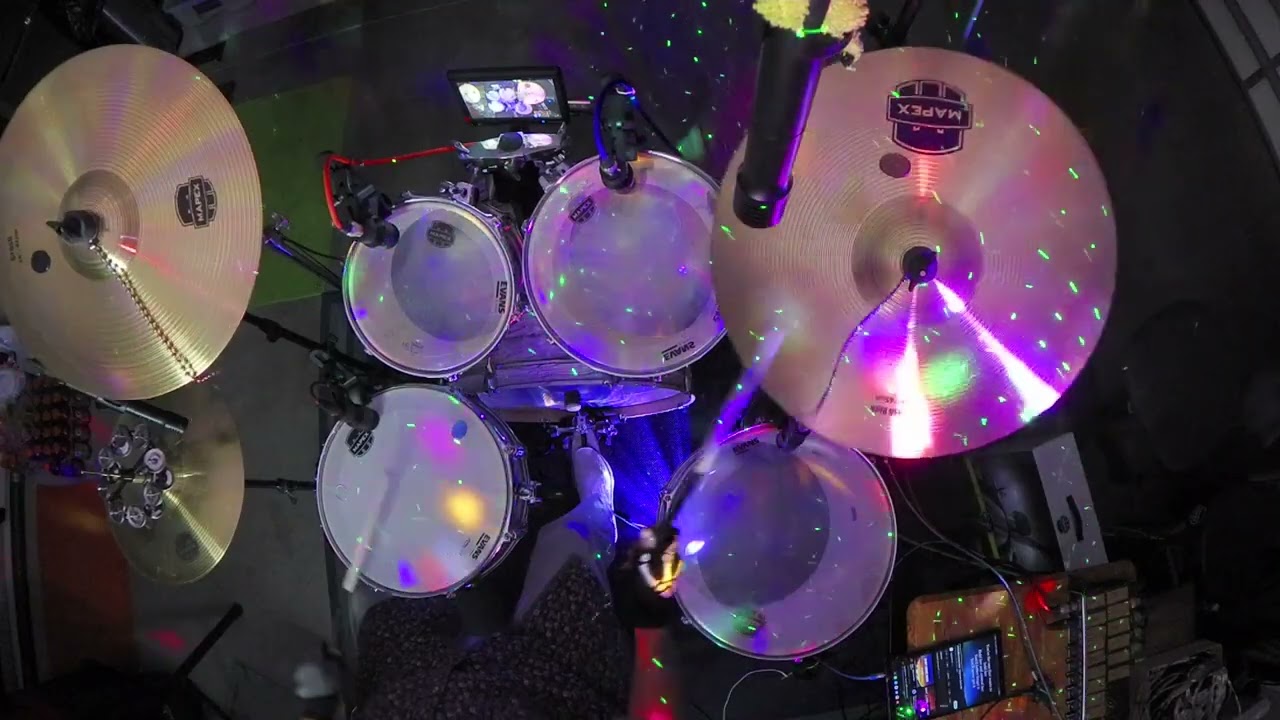 Easy Lover Phil Collins ..Drum Cover by Ck Newhouse