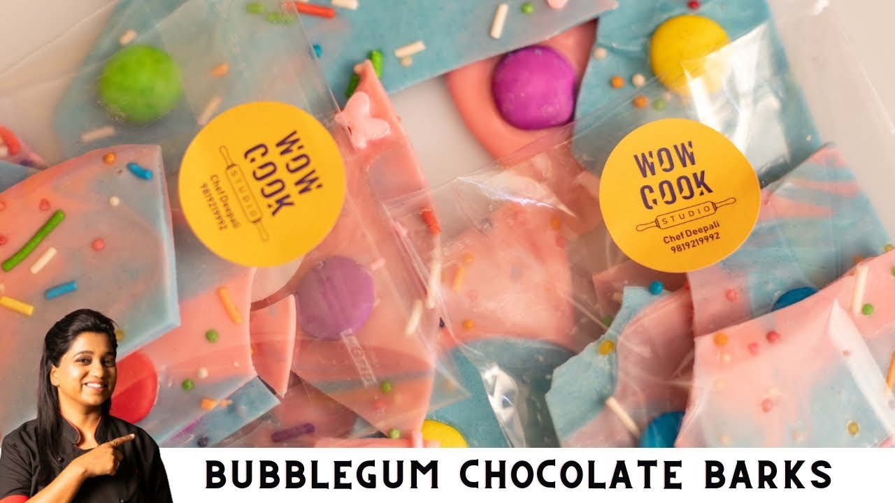 Bubblegum Chocolate Barks l Chocolate Barks l Bubblegum Love  l Kids Favourite l Trending Chocolate