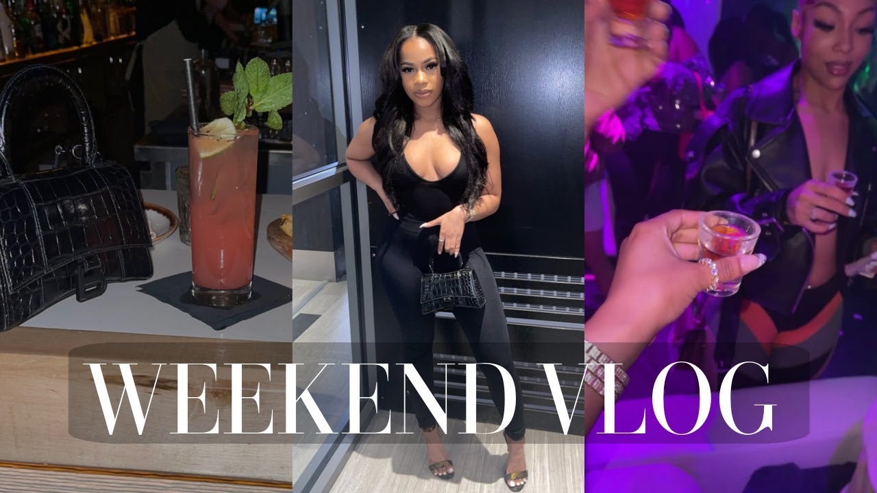 WEEKEND VLOG! GOING OUT + OVO POOL PARTY + CHEMICAL PEEL UPDATE