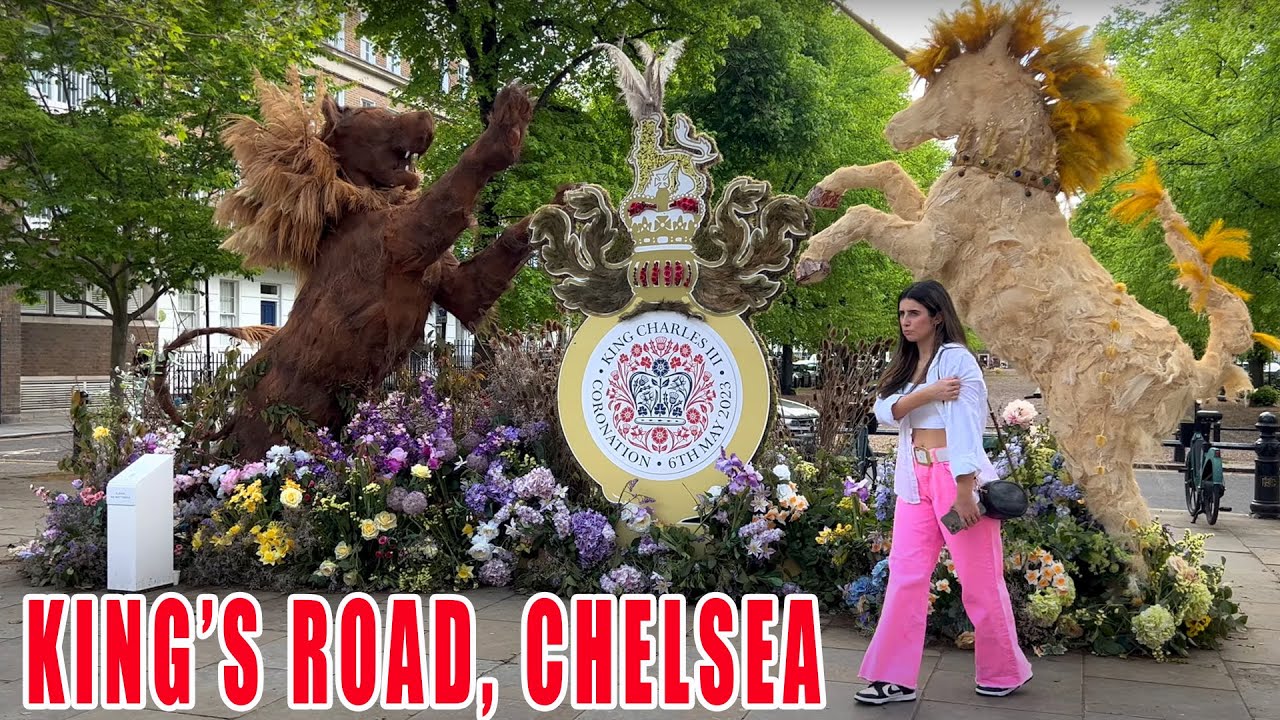 Chelsea, London Walk| Sloane Square, Kings Road to World's End [4K HDR]
