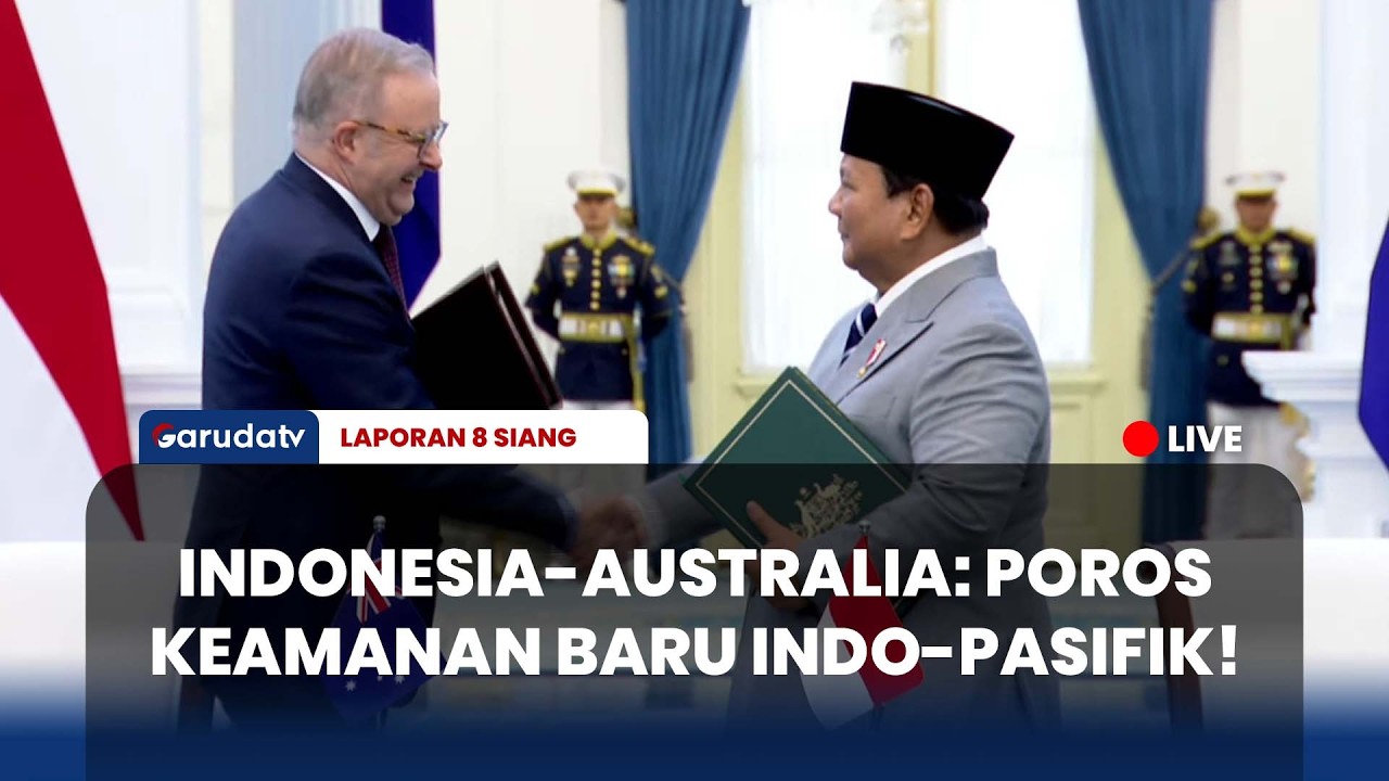 KESEPAKATAN BESAR! Presiden Prabowo & PM Anthony Albanese Perkuat Benteng Keamanan RI-Australia!