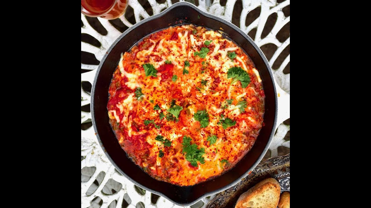 Turkish Menemen dish full step by step this this will take 10 mins when you have your ingredients