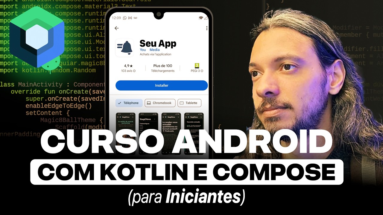 Curso de Android em Jetpack Compose para Iniciantes | Como Criar Aplicativos Modernos