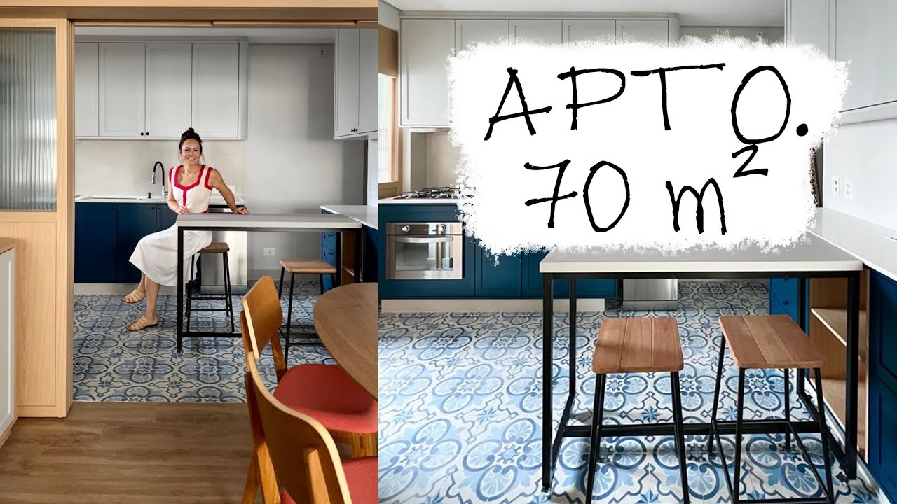 REFORMA APARTAMENTO ANTIGO 70 m²
