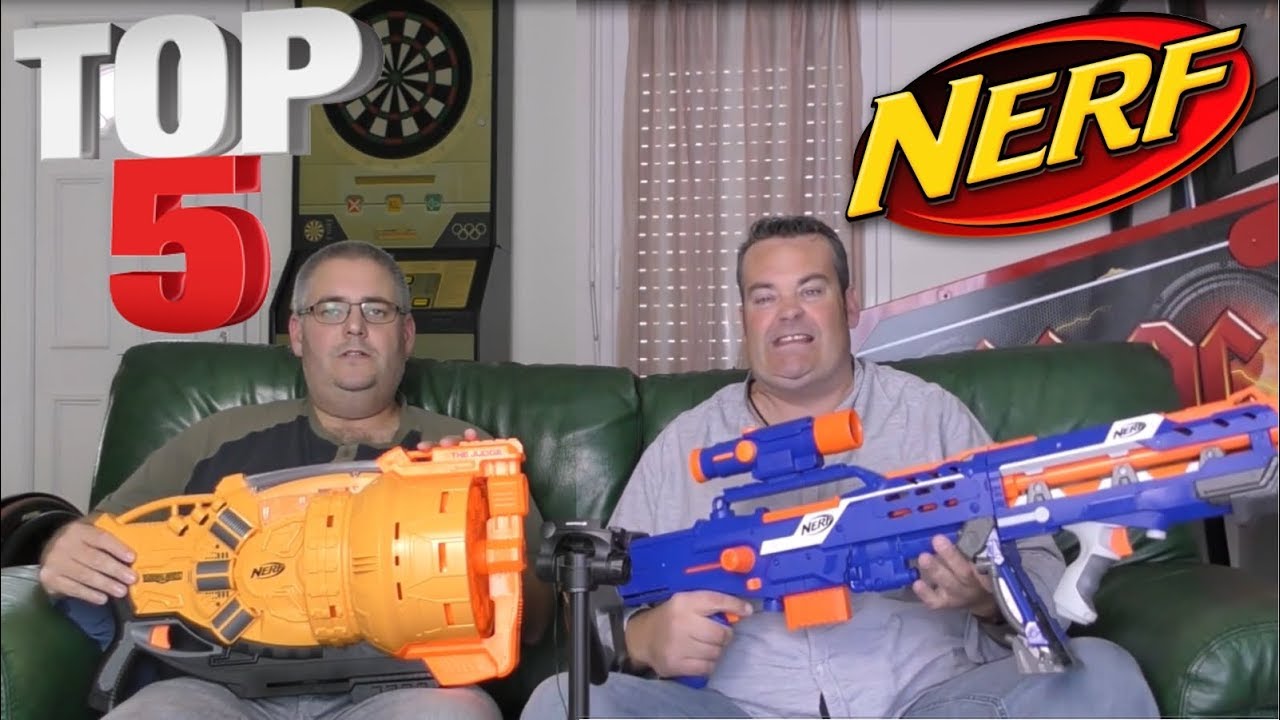 TOP 5 NERF BROCHE49 et BLASTER JOUANNERF en français FR