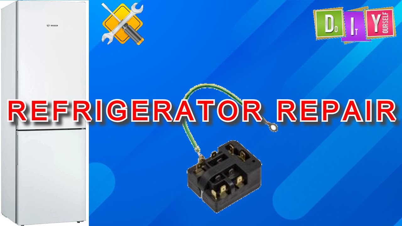 Refrigerator does not turn on || Start relay repair 6SP9029