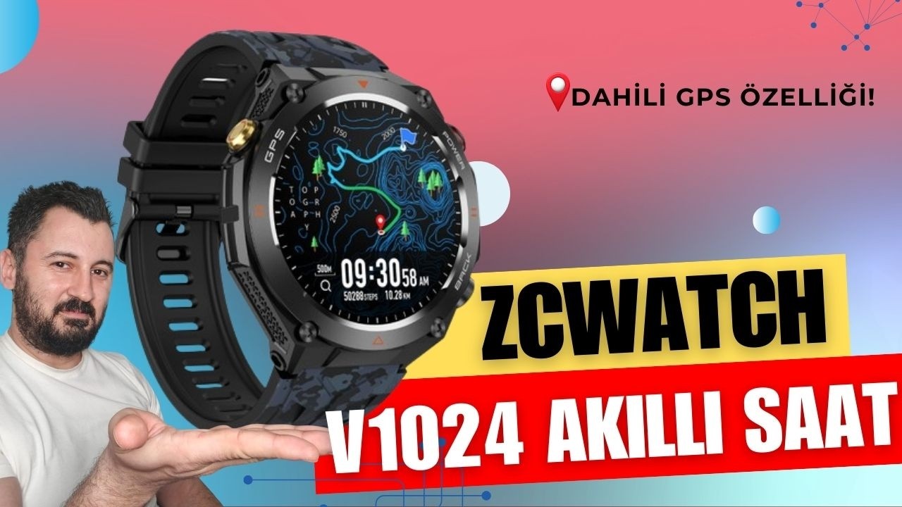 Bu Fiyata GPS Var! ZCWATCH V1024 Outdoor Tank2 Akıllı Saat İncelemesi