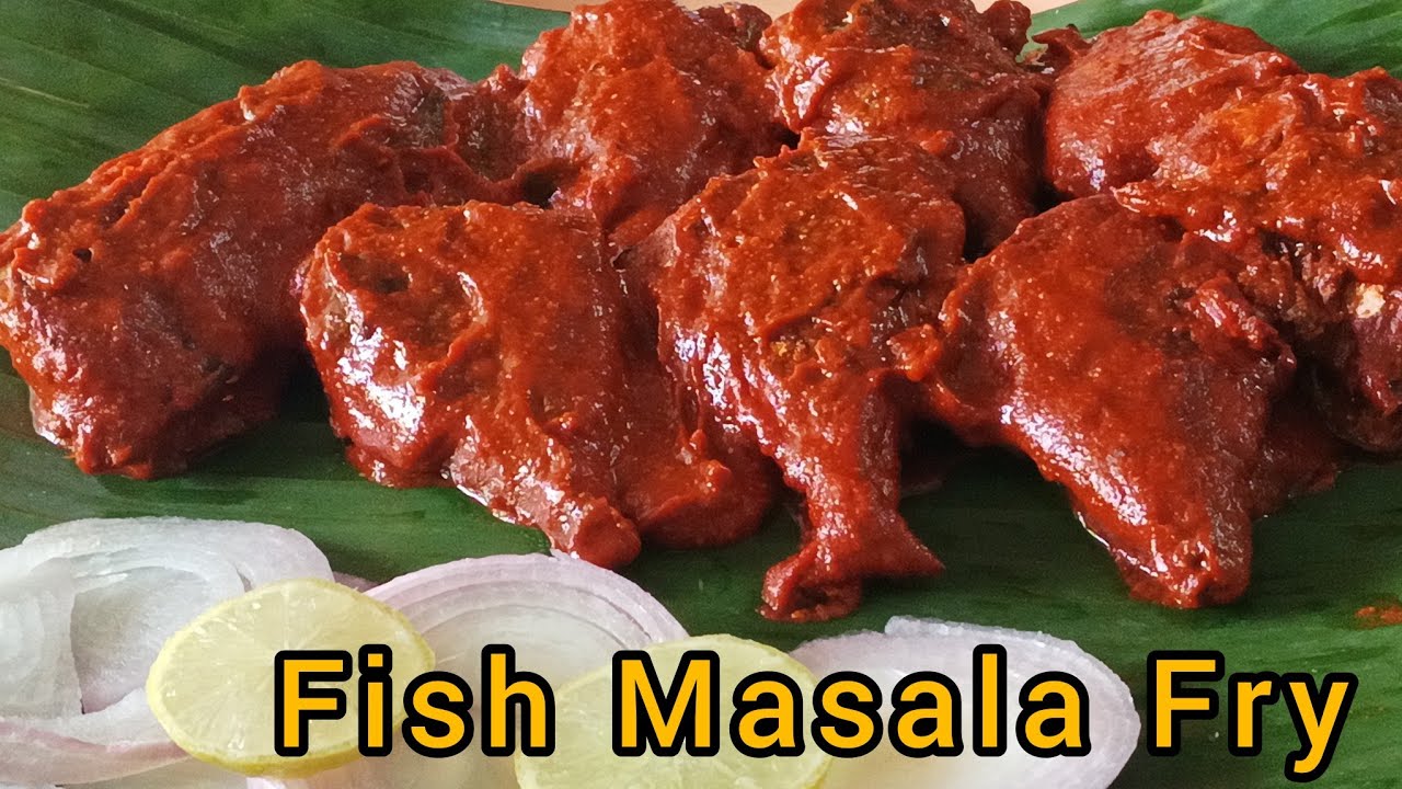 Fish Masala Fry| ಫಿಶ್ ಮಸಾಲ ಫ್ರೈ| Bangude Fish Fry
