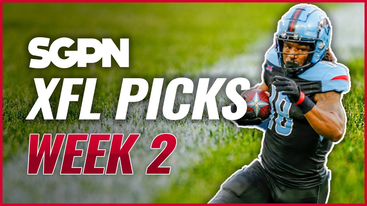 XFL Predictions Week 2 - XFL Picks - Sports Gambling Podcast - XFL Picks 2023