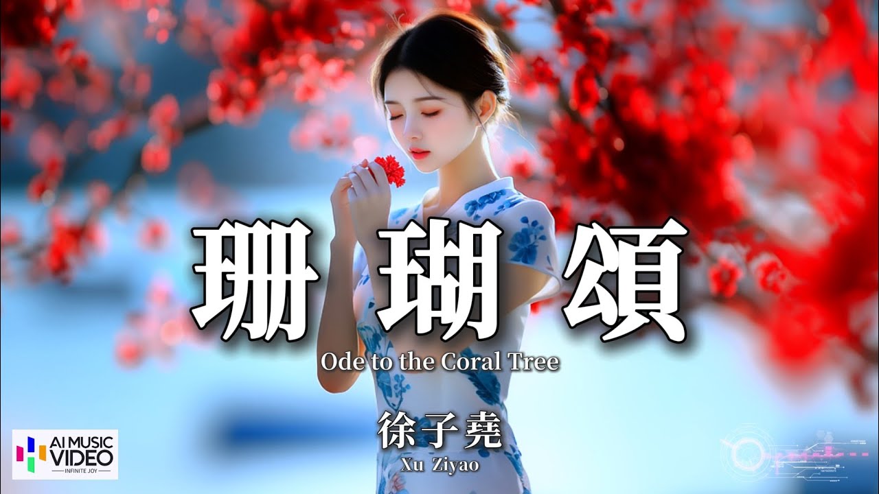 【高清MV】徐子堯 - 珊瑚頌（影視劇《沉默的榮耀》主題歌）【Pinyin + Eng Sub | AI音樂視頻 | 中文繁體拼音動態字幕】Xu Zi Yao【徐子尧 - 珊瑚颂】