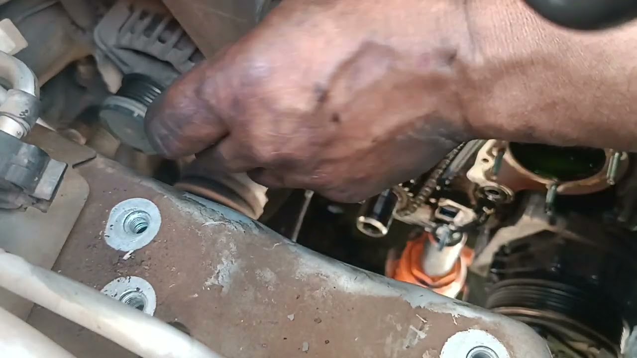 Changement chaîne de distribution fiat Doblo - timing chain change for fiat Doblo