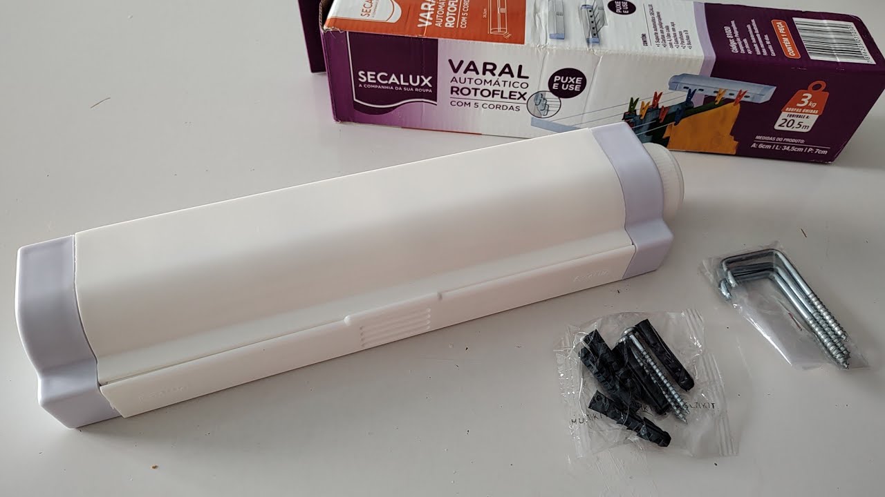 Varal Automático Rotoflex Secalux