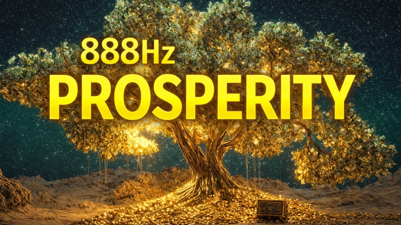 888Hz Infinite Prosperity Frequency ♾️ | Unlock Wealth Flow & Abundance Alignment (No Voice)