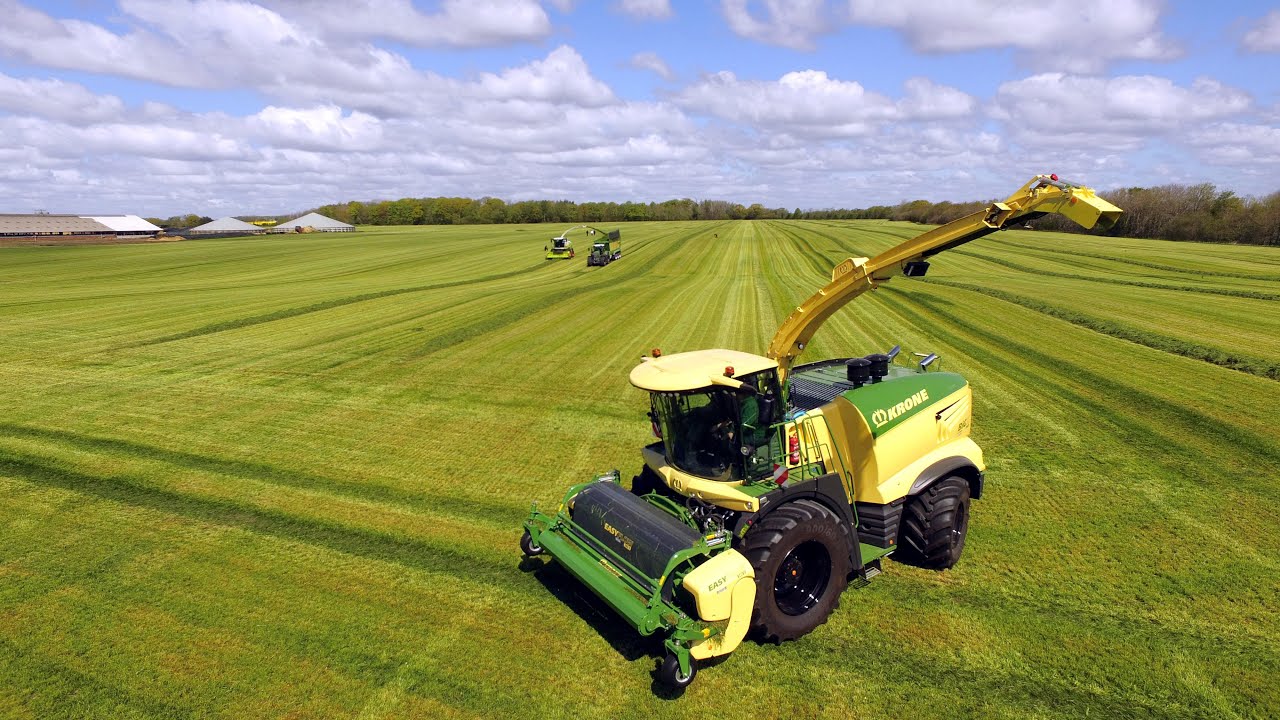 Krone Big X 1180 & Claas Jaguar 980 Rostgård Maskinstation