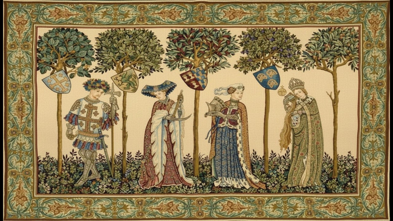 Gentle Medieval Forest Music | Slow Lute & Flute for Peaceful Rest | Art