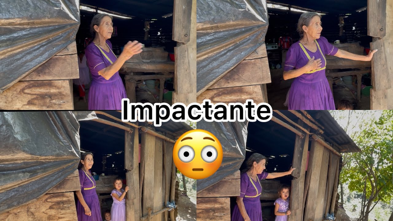 🟣La abuelita del cerro nos cuenta que se calló y todo hasta abajo😢