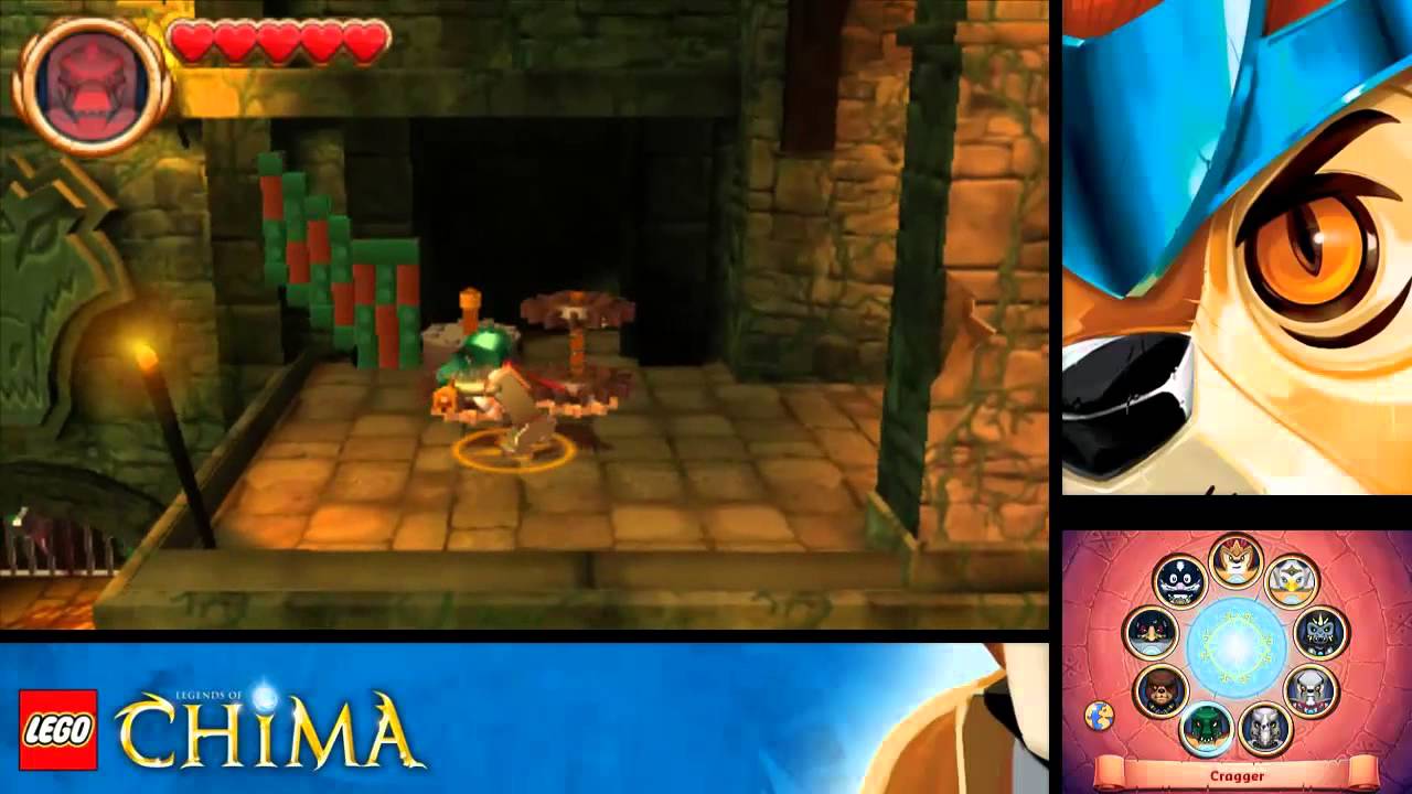 LEGO Legends of Chima: Laval's Journey - Level 8 Croc Swamp 100% (Character Tokens, Treasures)