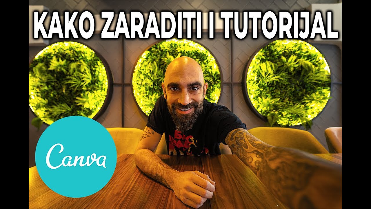 Kako zaraditi Novac Preko Interneta | CANVA Tutorijal