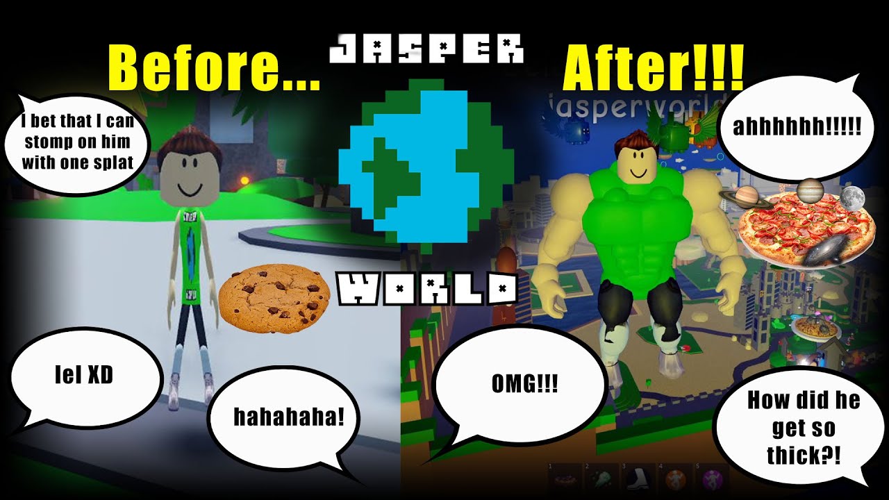 I got every single food in thick legends... _ I WAS HUGE!!!
