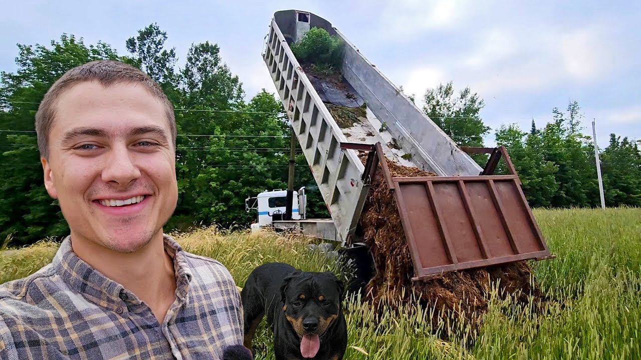 First Dump of the $3,000 Dump Trailer