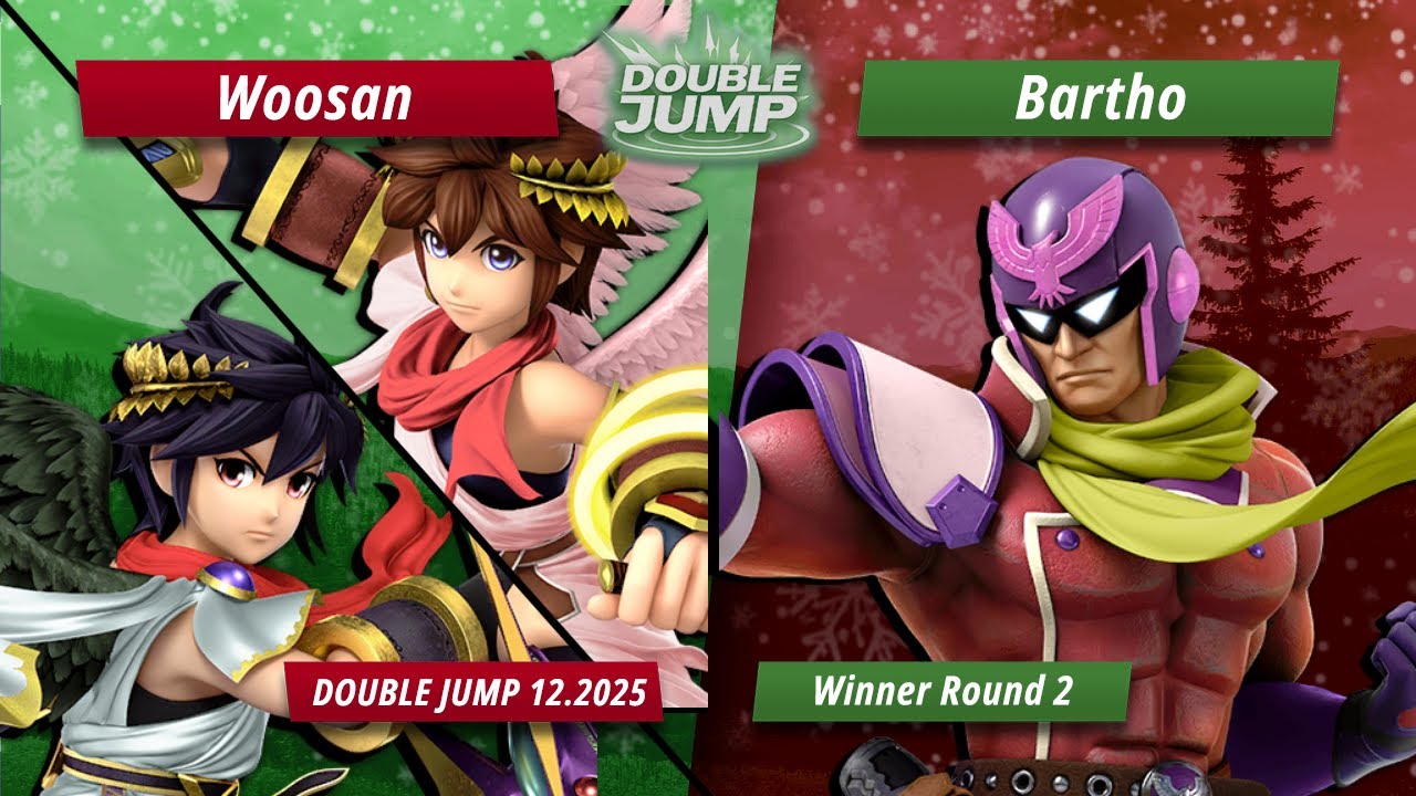 DOUBLE JUMP 12.2025 - POOLS - Woosan (Dark Pit, Pit) Vs. Bartho (Wolf) - Winner Round 2