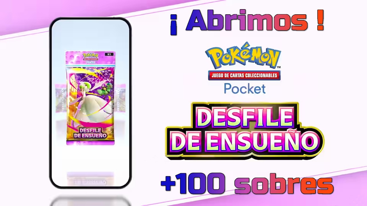 ¡ABRIMOS 100 SOBRES! 🌈 DESFILE DE ENSUEÑO en POKÉMON TCG POCKET @CLJHobbies