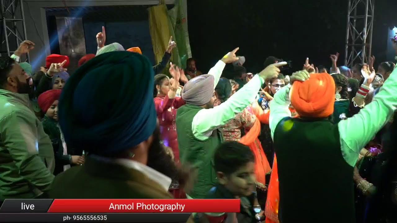 Live on Sagan & Jaggo ceremony Sandeep Singh weds Manpreet Kaur....