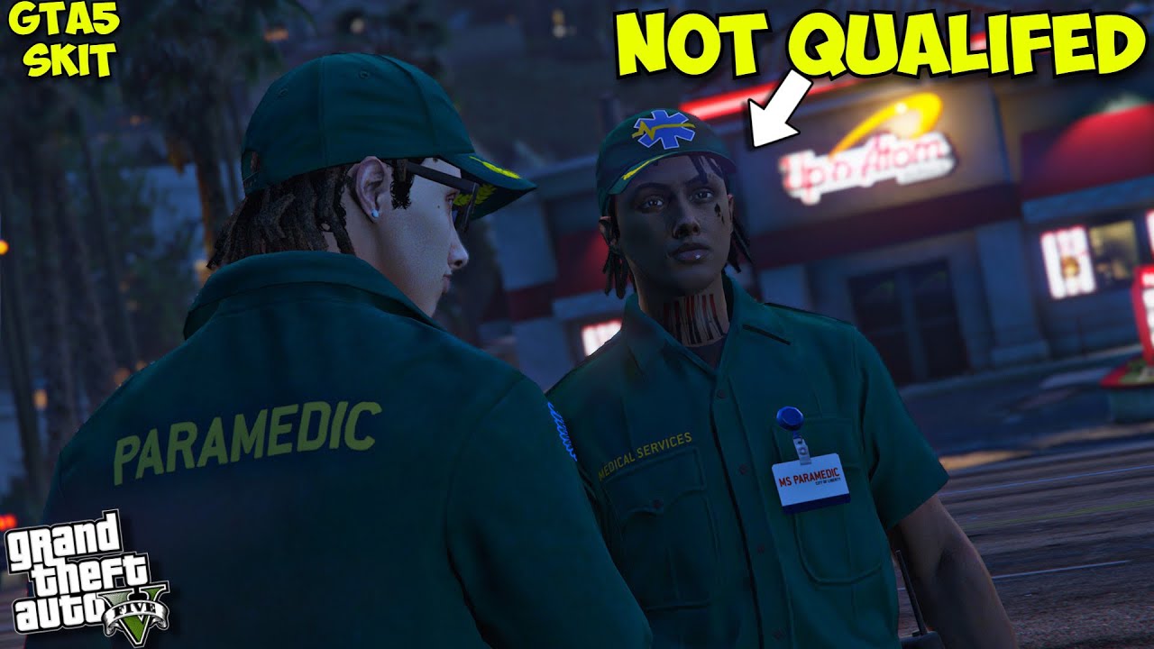 THE UNQUALIFED PARAMEDICS😂🚑| FUNNY GTA5 SKIT