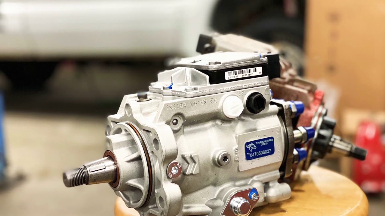VP44 Injection Pump Removal 5.9 Cummins